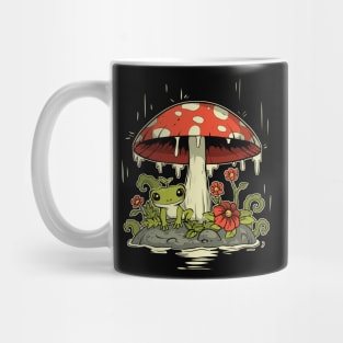 Frog Shroom Shelter Mug